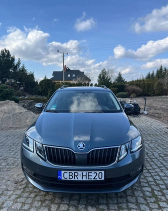 Skoda Octavia cena 54999 przebieg: 204328, rok produkcji 2017 z Brodnica małe 67